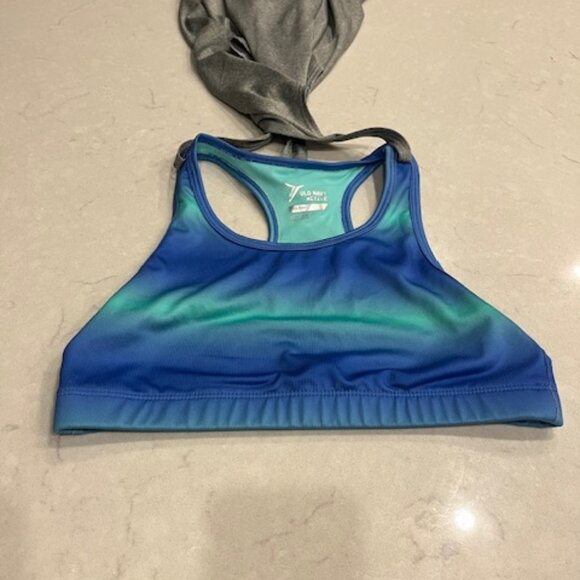 OLD NAVY Activewear Go Dry Tank with Built in Bra Girls XL (14-16) Gre… - Picture 6 of 8